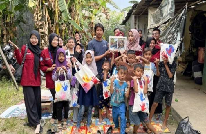 GenBI Komisariat UPS Tegal Mengadakan Taman Baca sebagai Bentuk Pengabdian Kepada Masyarakat