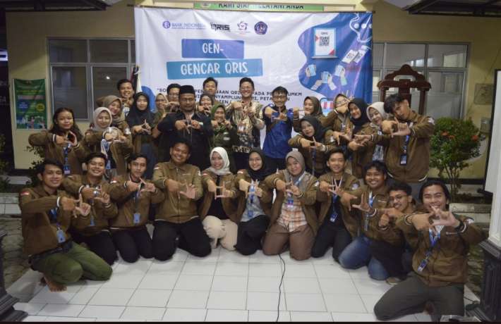 GenBI Komisariat UPS Tegal : GenGencar QRIS Desa Wisata Nyamplungsari Pemalang